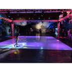 16' X 18' Dance Floor, White Vinyl Or Wood Vinyl Rental