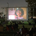 250 Truss Front Projection Screen System For Rent For $699.99