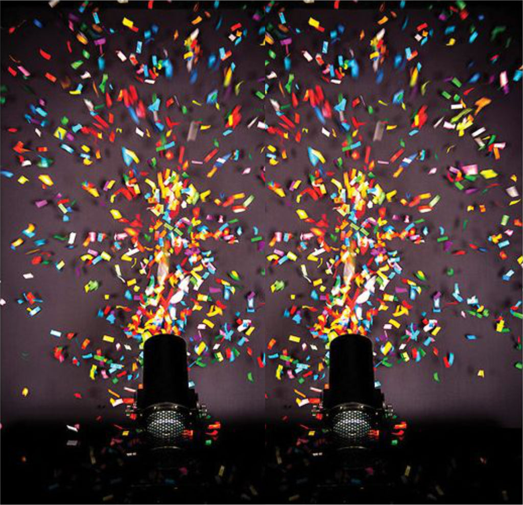2 CHAUVET DJ FUNFETTI CONFETTI LAUNCHER Package FOR RENT FOR