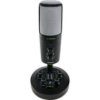 Mackie Element Series Chromium Premium USB Condenser Microphone with Built-In 2-Channel Mixer