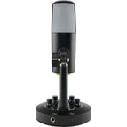 Mackie Element Series Chromium Premium USB Condenser Microphone with Built-In 2-Channel Mixer