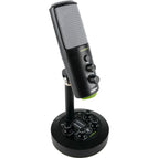 Mackie Element Series Chromium Premium USB Condenser Microphone with Built-In 2-Channel Mixer