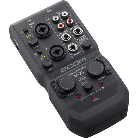 Zoom U-24 Audio Interface For Rent For $25.00