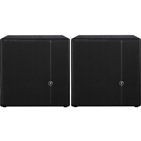 2 Mackie HD1801 1600W 18 Powered Subwoofers for rent, for only $180.00 per day