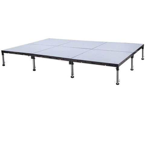 8' X 12' Portable Stage 2' Tall Available For Rent for only 300.00