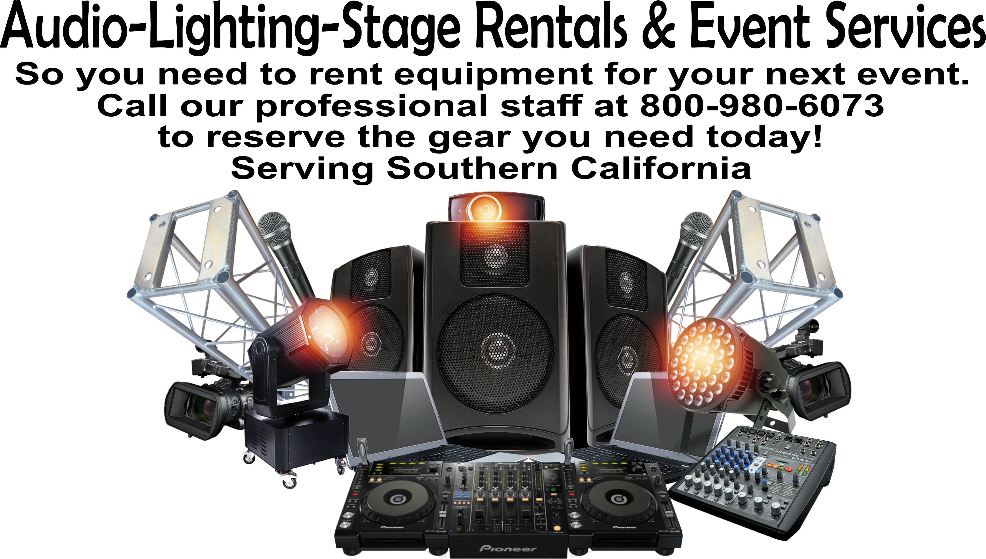 Speaker Rental Packages