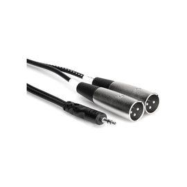 6' 3.5 mm TRS to Dual XLR3M For Rent for $3.00