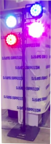 4 18P Hex light tree on 8' adjustable stand for Rent for 149.00