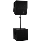 Mackie HDA 1200W 12" 2-Way Arrayable Powered Loudspeaker available for rent, for Only $125.00 Per Day