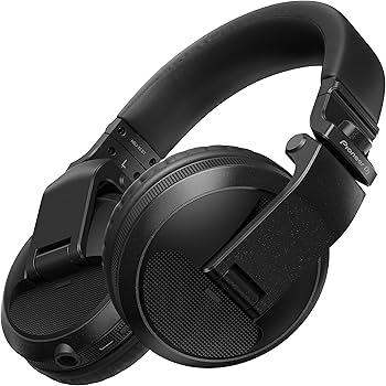 Pioneer DJ HDJ-X5BT-K Bluetooth Over-Ear DJ Headphones - Black