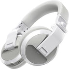 Pioneer DJ HDJ-X5BT-W Bluetooth Over-Ear DJ Headphones - White