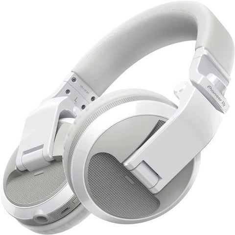 Pioneer DJ HDJ-X5BT-W Bluetooth Over-Ear DJ Headphones - White