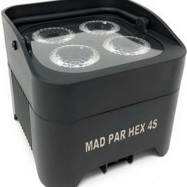 JMAZ Mad Par Hex 4S Black Uplight For Rent for $25.00