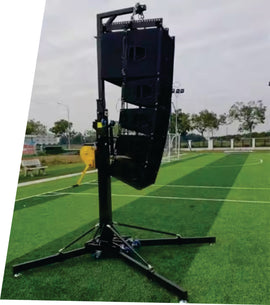 Heavy Duty 19' Tall Line Array or Truss  Stand for Rent