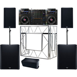 DJ Sound Rental Package 4, Pioneer DJ CDJ 3000, DJM A9 Mixer for rent for only $1250.00 per day