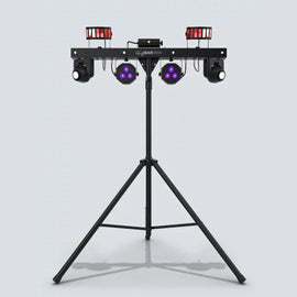 Chauvet DJ Gig Bar Move 5-in-1 LED Lighting System with Moving Heads Available For Rent, for Only $100.00 Per day