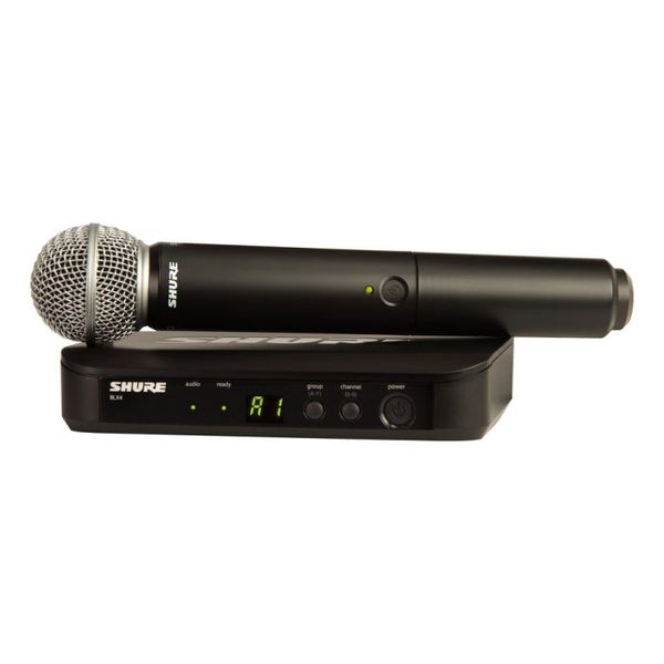 Shure BLX24/SM58 Handheld Wireless System for Rent for $60.00 – DJ