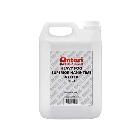 Antari FLH4 Heavy-Density & Long Hang Time Fog Fluid (1 Gallons, Clear)