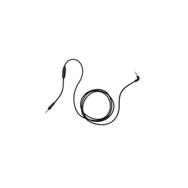 AIAIAI C01 - Straight w/1 button mic - black - 3mm - 1.2m - Black