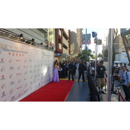 Step and Repeat 8' X 8' single pole Frame for Rent for $70.00