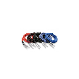 Hosa 3GT-PAK 10 pc, Assorted 18 feet Hosa Straight to Same, 24 AWG OFC, 90% OFC Braid