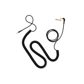 AIAIAI C03 - Coiled Cable w/adaptor - black - 4mm - 3.65m - Black