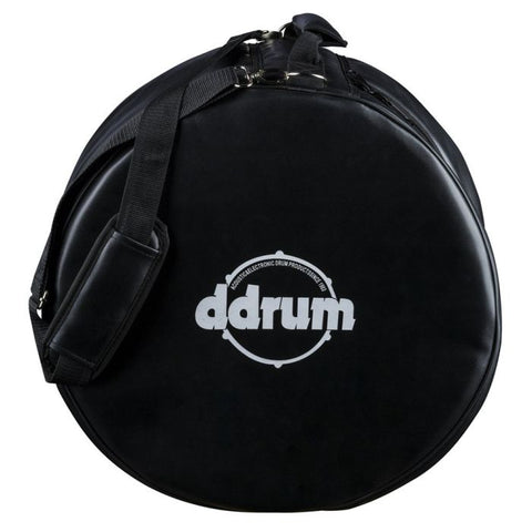 ddrum - Black synthetic leather bag w/ logo