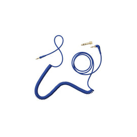 AIAIAI C08 - Coiled Cable w/adaptor - blue - 4mm - 1.5m - Blue