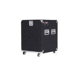 Odyssey 12-Space Carpeted Rack Case w/ Built-in Wheels