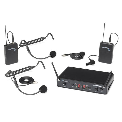 Samson - Concert 288 Presentation - Dual-Channel Wireless System (Band-H)