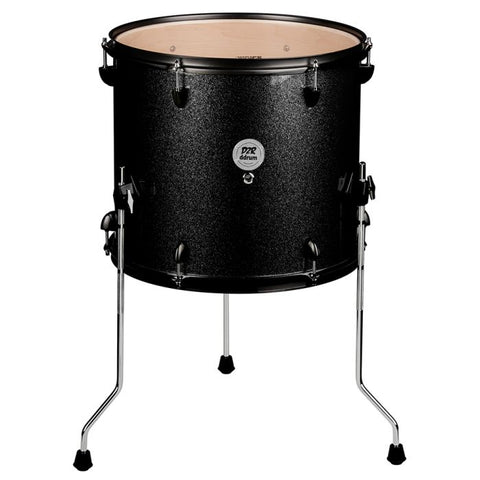 ddrum - D2R Series 12x14 Blk spkl Floor tom