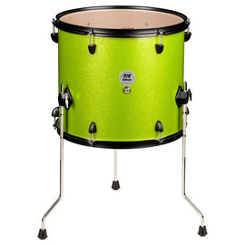 ddrum - D2R Series 12x14 Lime Sprkl Floor tom