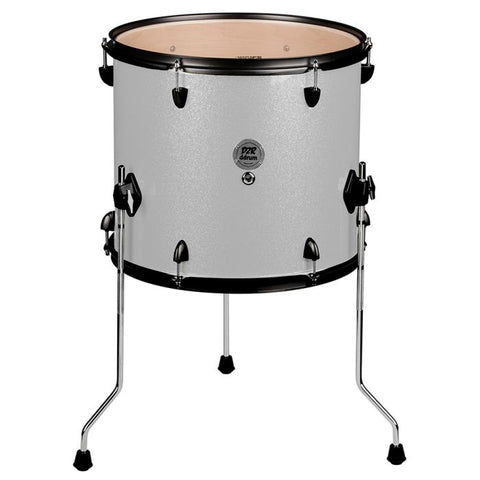 ddrum - D2R Series 12x14 Silver spkl Floor tom