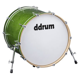 ddrum - Dios Series Bass Drum 20x22 Emerald Green Sparkle