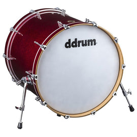 ddrum - Dios Series Bass Drum 20x24 Red Cherry Sparkle