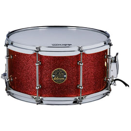 ddrum - Dios Series Maple 7x13 Red Cherry Sparkle Snare Drum