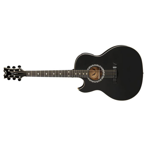 Dean - Exhibition Acoustic/Electric - Black Satin Lefty
