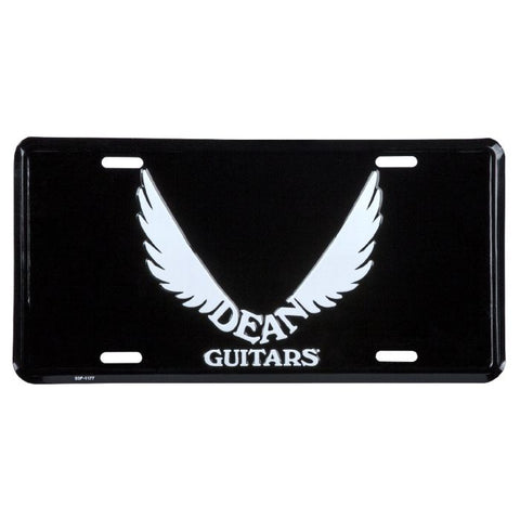 Dean - License Plate: Dean Logo w/on Black