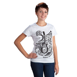 Luna Guitars - Ladies Join the Tribe Ash Grey - S
