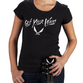 Dean - Shirt: Ladies Scoop Get your Wings Med