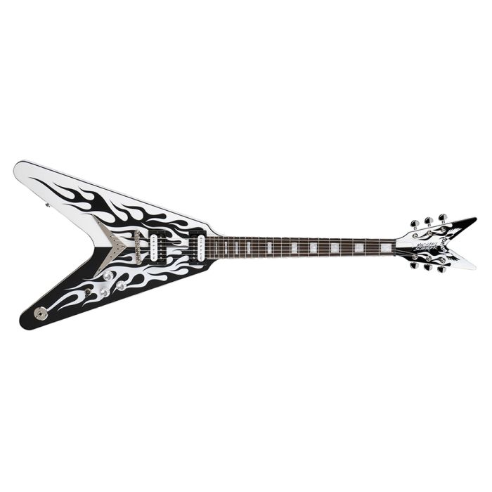 【10341】 DEAN Michael Schenker Custom Electric Guitar Dean Michael Schenker Custom Flames Flying V