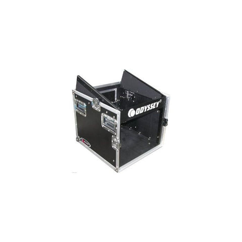 Odyssey 10U Top Slanted 8U Vertical Pro Combo Rack