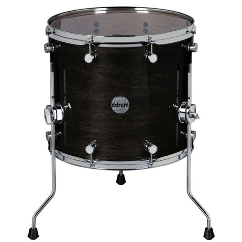 ddrum - Reflex Series 16x18 Floor Tom Trans Black Lacquer