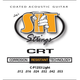 S.I.T. Strings CP1253 Light Phosphor Bronze Coated Acoustic Guitar Strings