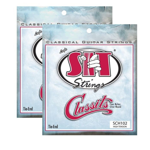 S.I.T. Strings SCH102 Classits High Tension Classical Guitar Strings - 2 Sets