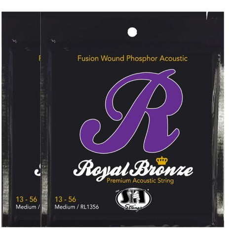 S.I.T. Strings RL1356 Royal Bronze Acoustic String - 2 PACK