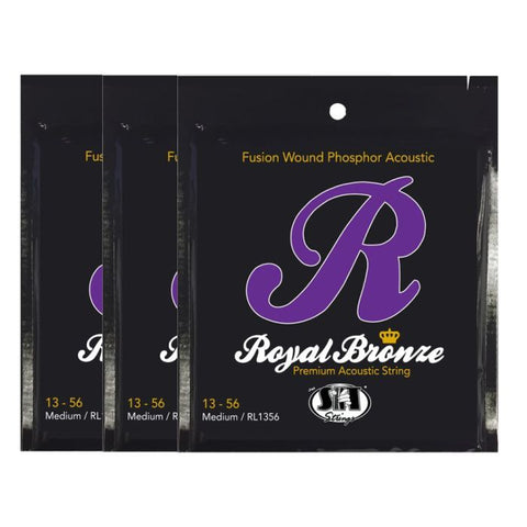 S.I.T. Strings RL1356 Royal Bronze Acoustic String - 3 PACK