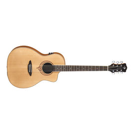 Luna Guitars - Heartsong Parlor A/E w/USB