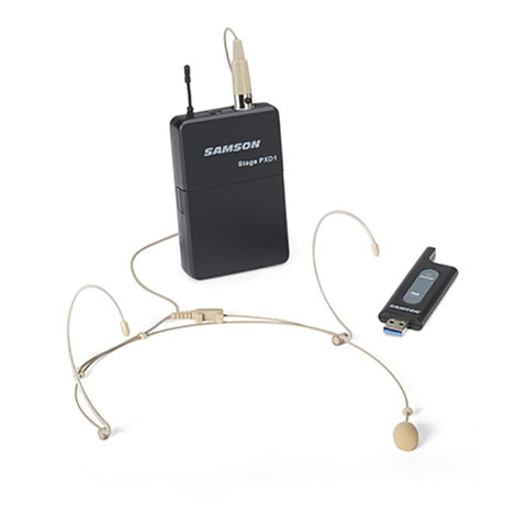 Samson - Stage XPD1 Headset - USB Digital Wireless System