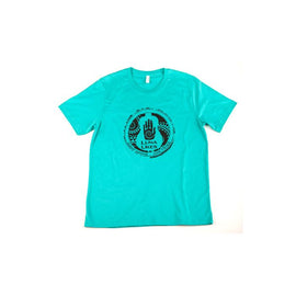 Luna Guitars - Many Hands Teal - Large